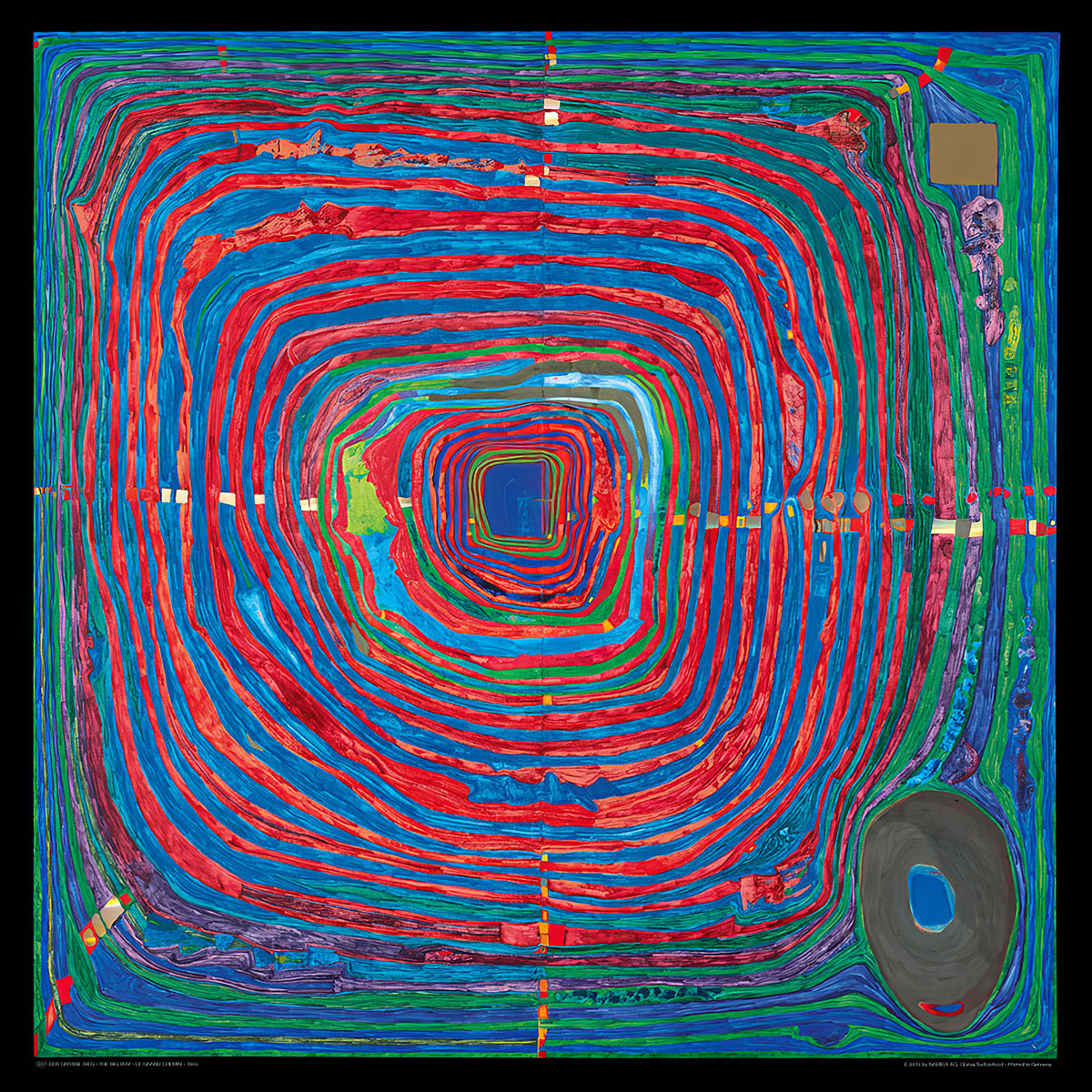 Il grande cammino da Friedensreich Hundertwasser