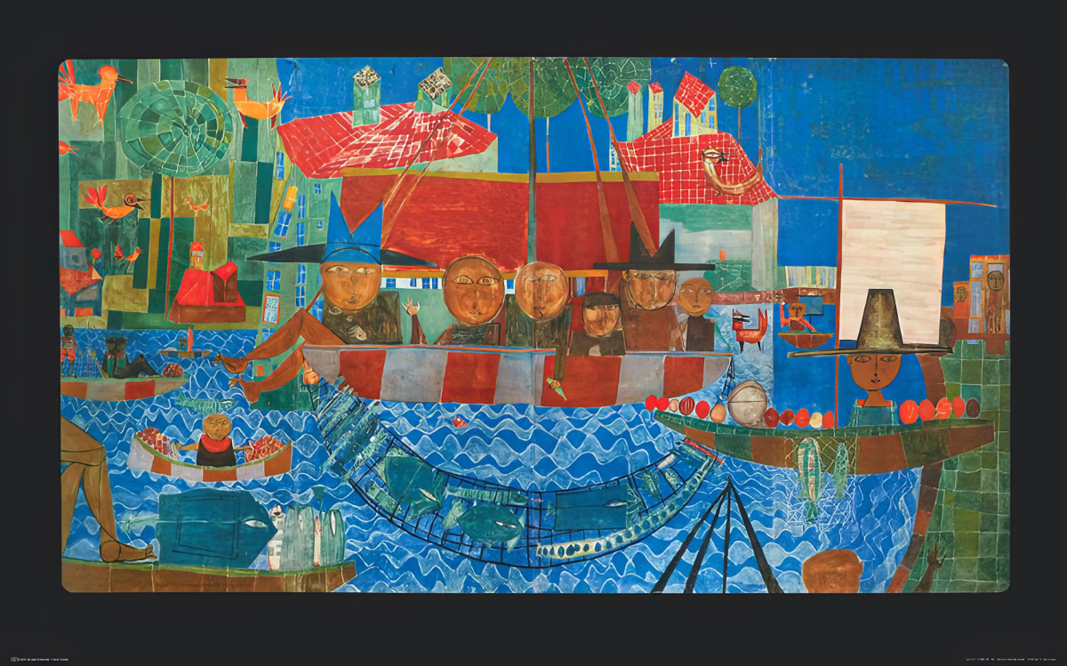La pesca miracolosa da Friedensreich Hundertwasser