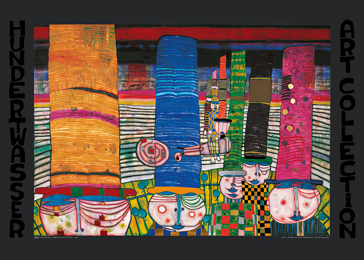 Indossare cappelli da Friedensreich Hundertwasser