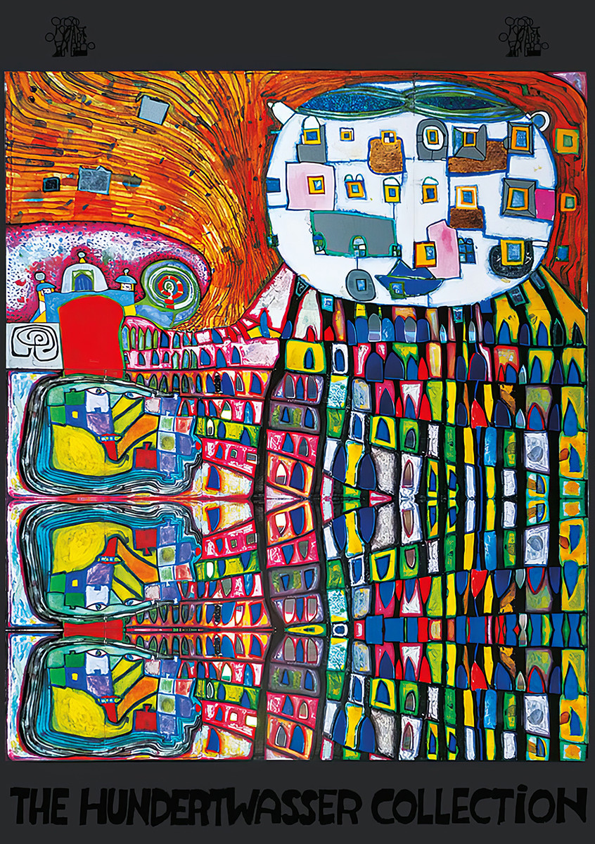 gatto domestico da Friedensreich Hundertwasser