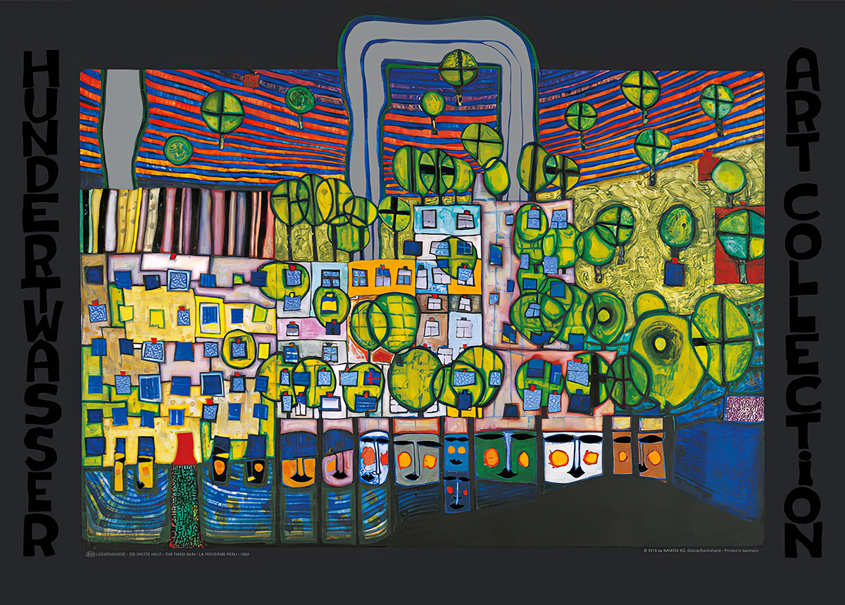 Via Loewengasse da Friedensreich Hundertwasser