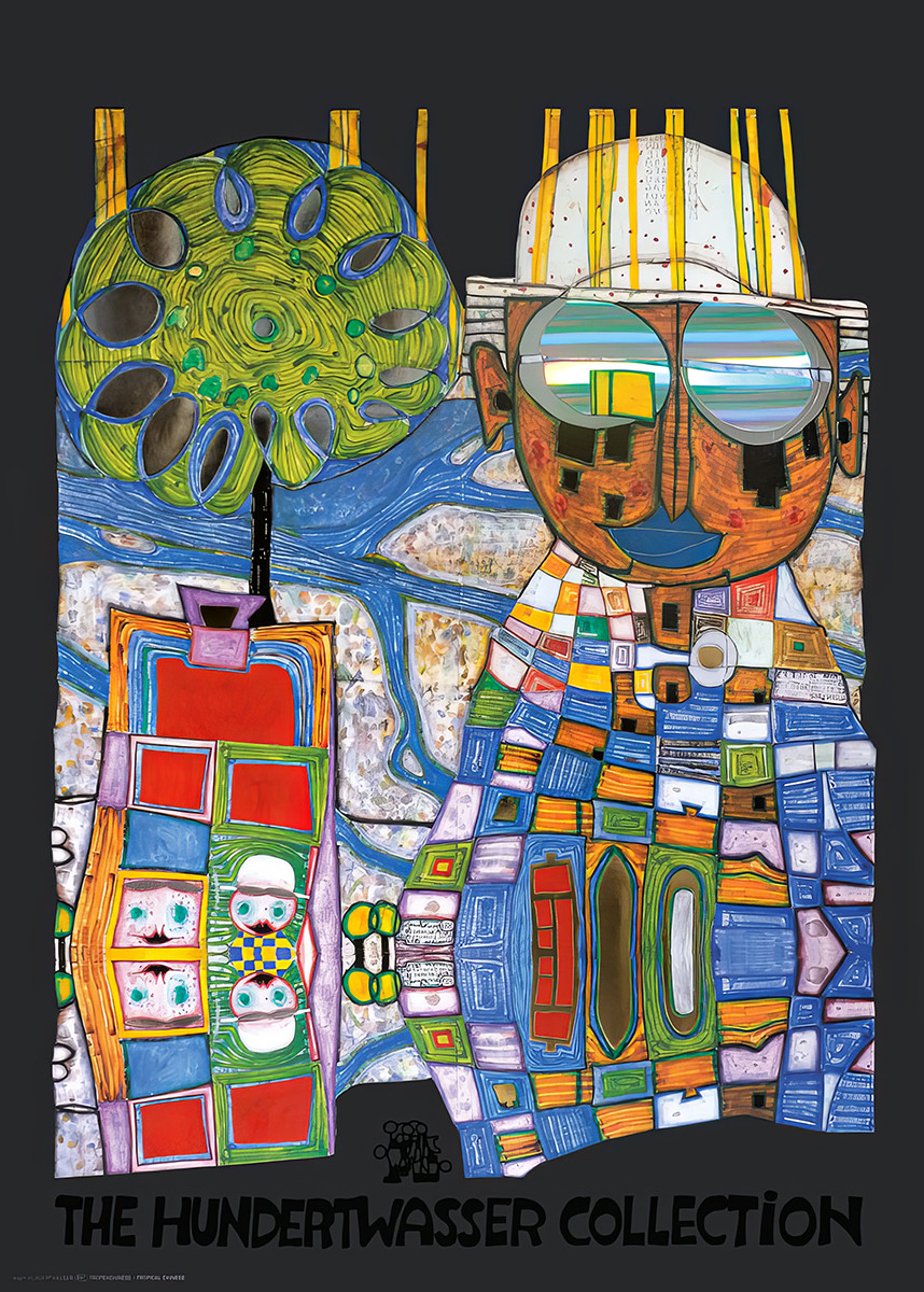 cinese tropicale da Friedensreich Hundertwasser