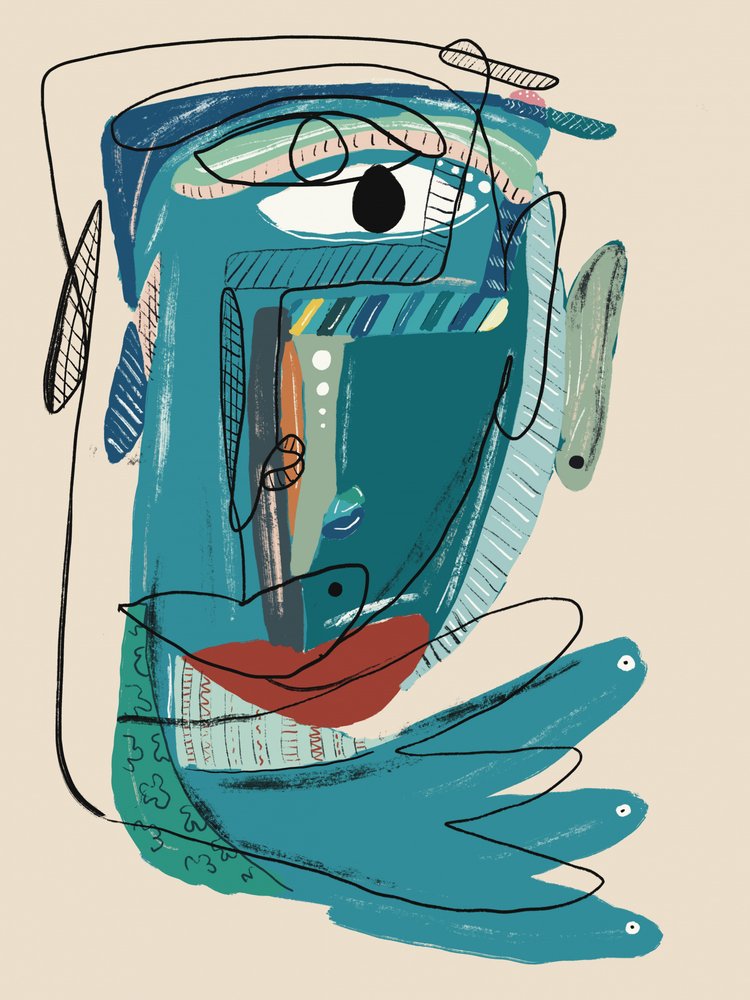 Abstract: Volto blu da GIovanna Gil Alves