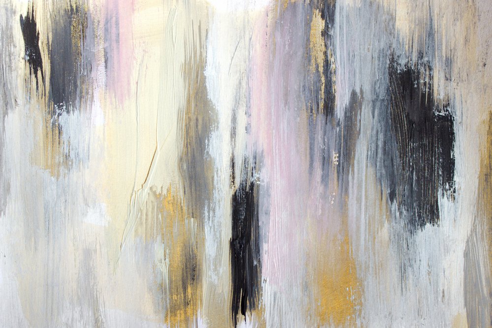 Blush Gold - Astratto verticale da Gemma Bardot