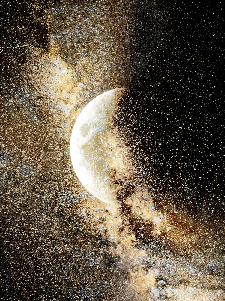 Polvere lunare cosmica da Gemma Bardot