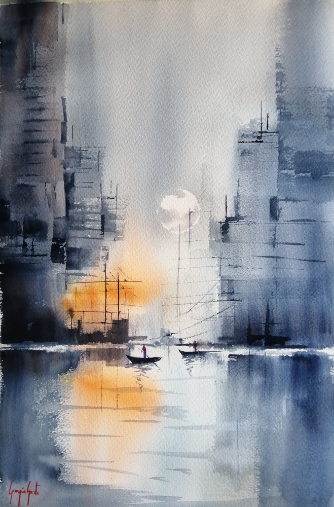 Il bagliore di Misty Harbor da Giorgio Gosti