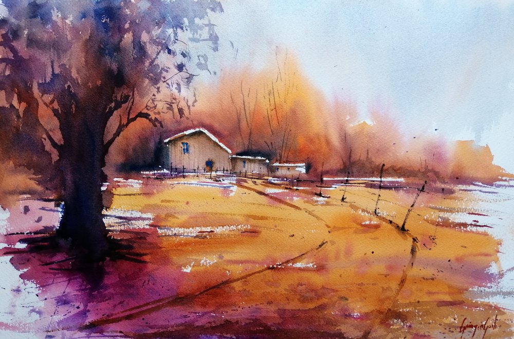 Paesaggio rustico autunnale da Giorgio Gosti