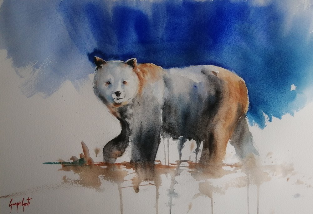 Orso blu Spirit da Giorgio Gosti