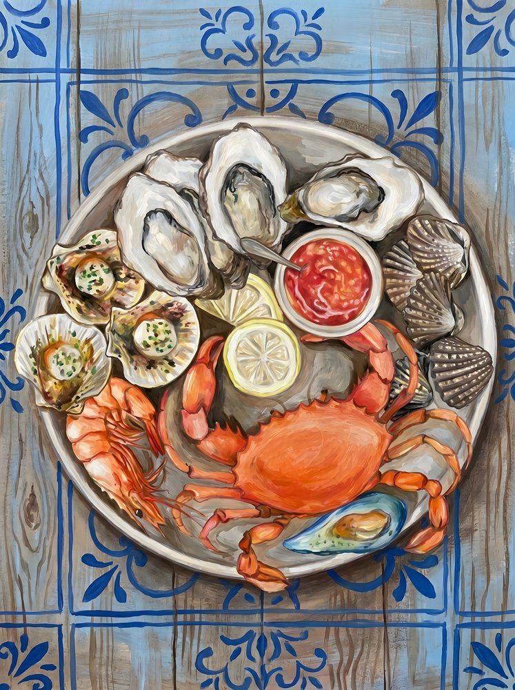 Piatto misto di pesce fresco da HUGO