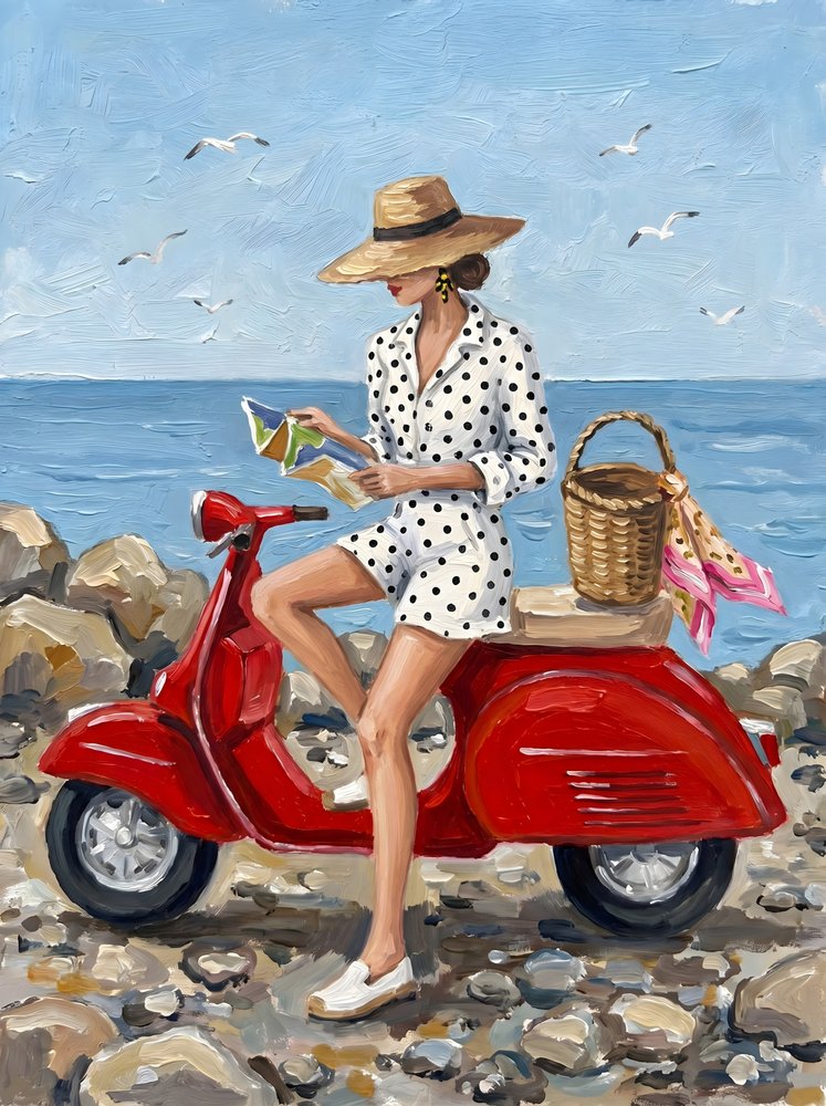 Scooter da spiaggia per donna alla moda da HUGO