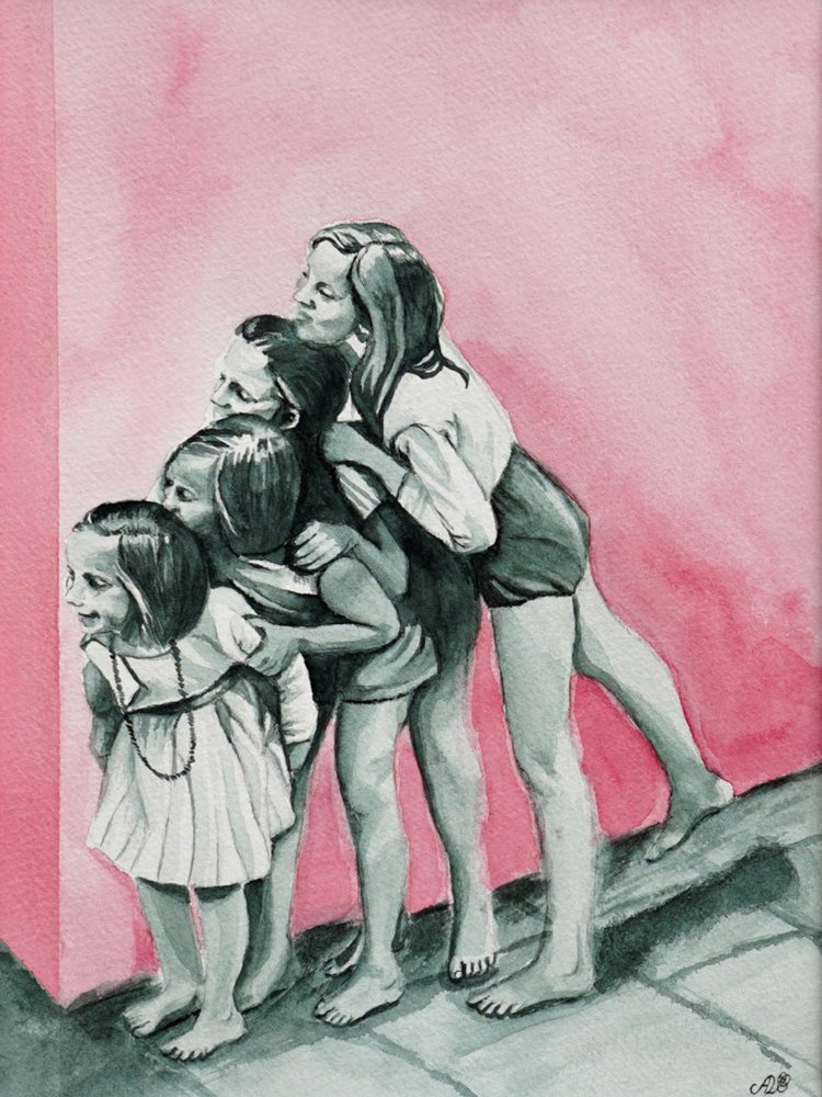 Il gioco delle sorelle a cavalluccio da Ida Publishing