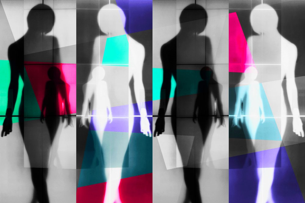 Figure astratte colorate da Igor Shrayer