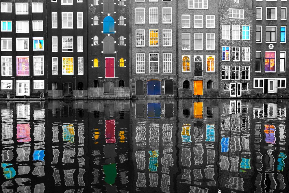 Riflessi colorati sul canale da Igor Shrayer
