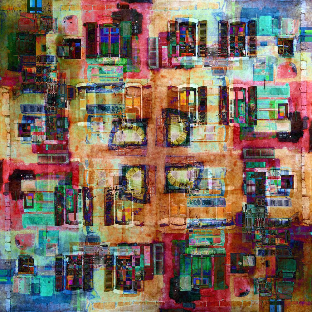 Vetrine colorate della città da Igor Shrayer