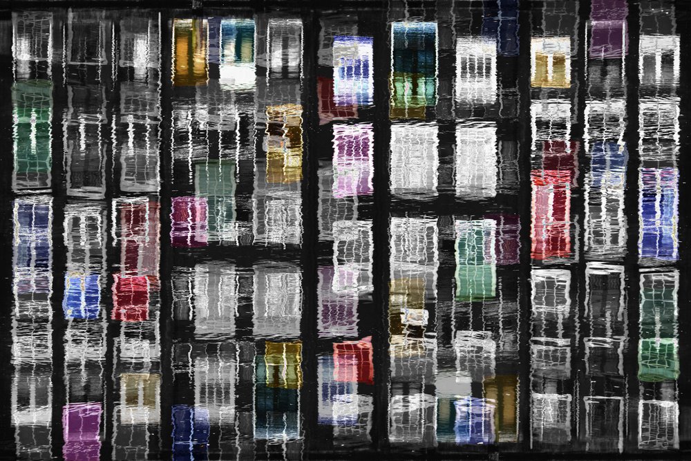 Vetrine colorate della città da Igor Shrayer