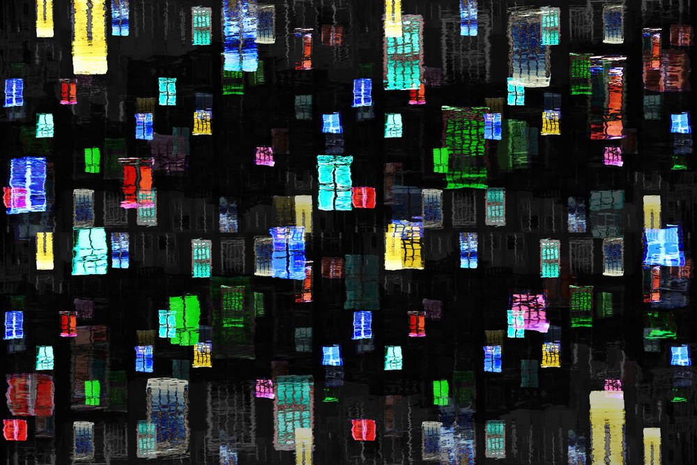 Finestre luminose della città da Igor Shrayer