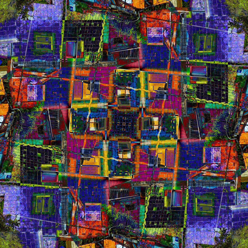 Un vivace mosaico urbano da Igor Shrayer
