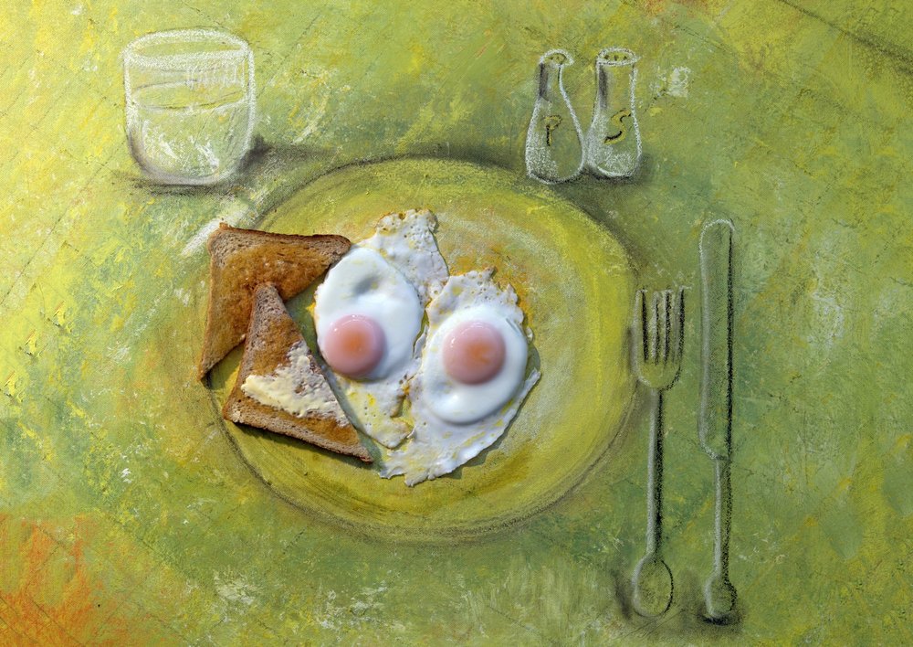 Colazione con uova all