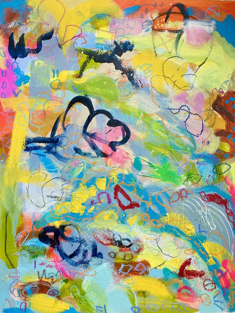 Gioco dinamico di colori da Irene Chua