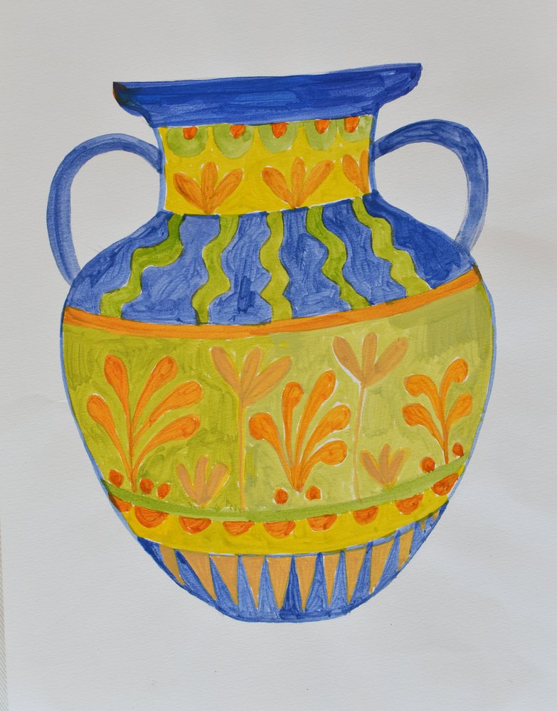 vaso greco da Iria Fernandez