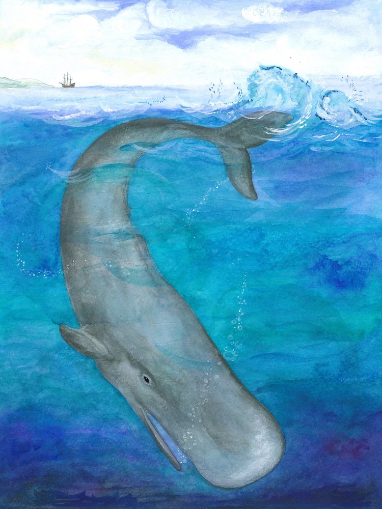 Danza oceanica della balena da Isabelle Brent