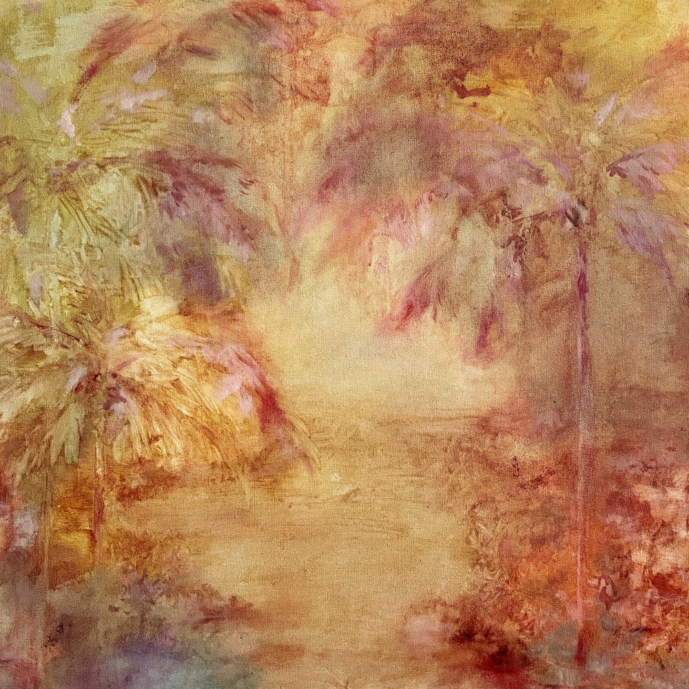 Palme tropicali illuminate dal sole da JMF FINE ART