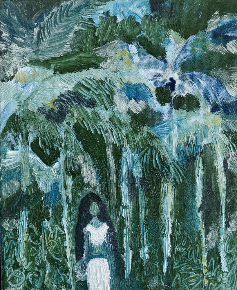 La donna della foresta tropicale da JMF FINE ART