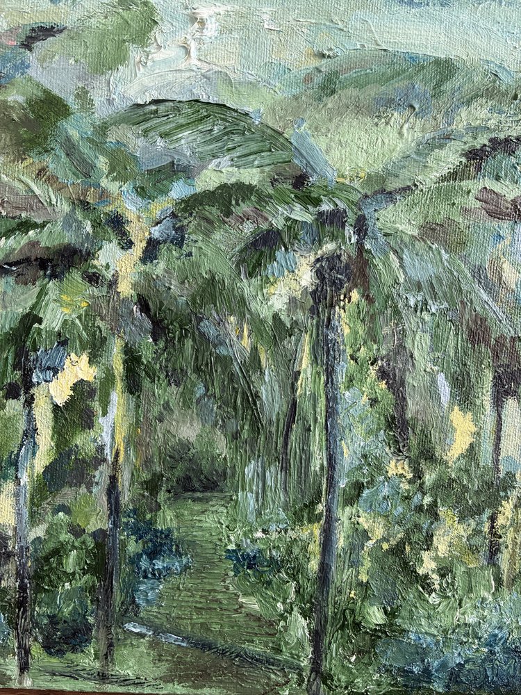 Sentiero verde tortuoso da JMF FINE ART