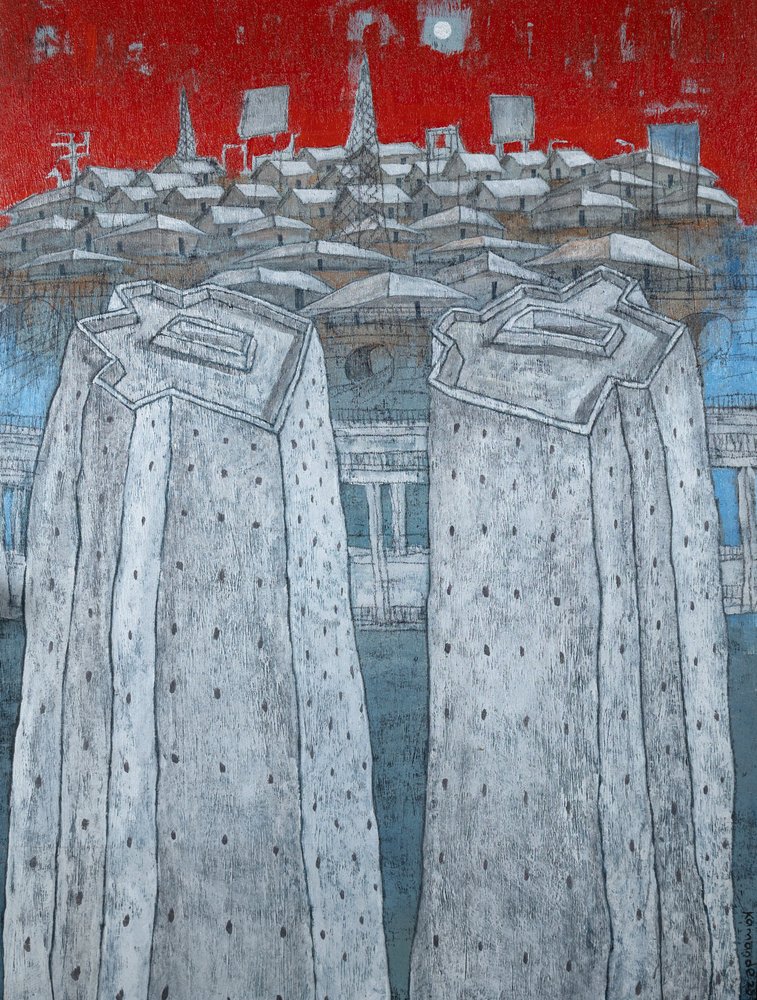 Twin Robes - Cielo rosso da James Kamande