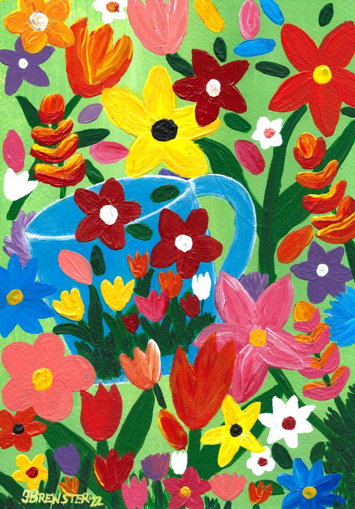 Annaffiatoio da giardino da Janine Brewster