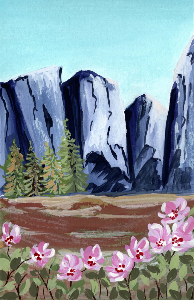 Cime maestose e fiori da Jasmine Goodwin