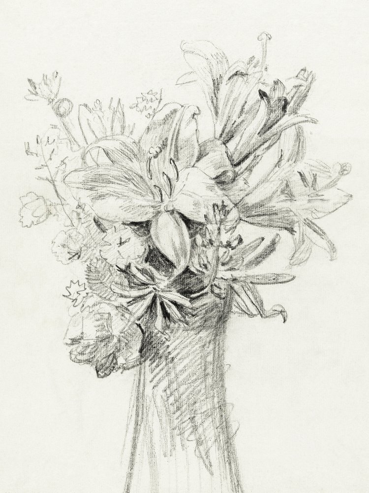 Fiori in un vaso da Jean Bernard