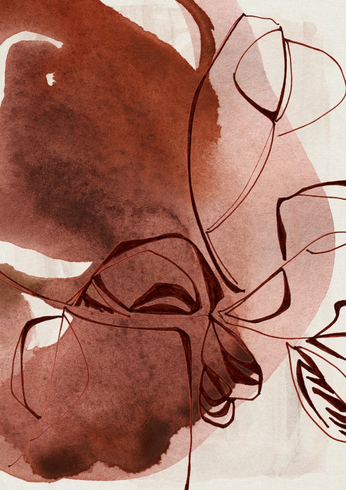Linee botaniche astratte da Jenja Braun