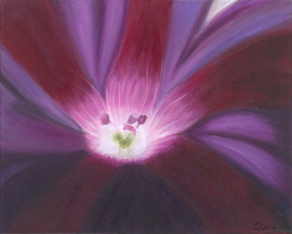 Bagliore di fiori viola da Jillian Claire