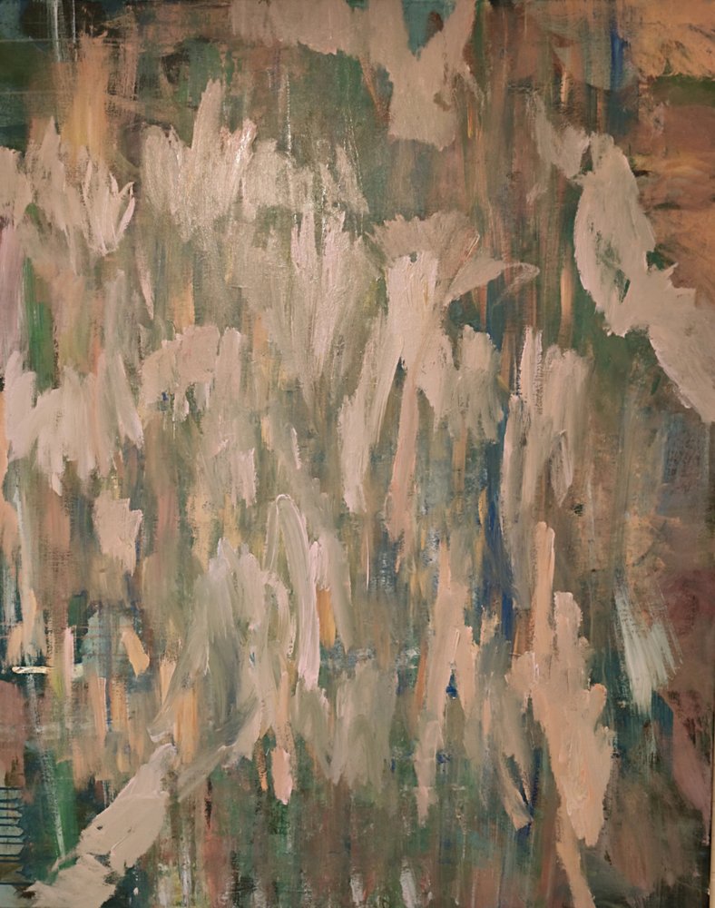 Pittura astratta di foreste da Joackim Schou Dahle