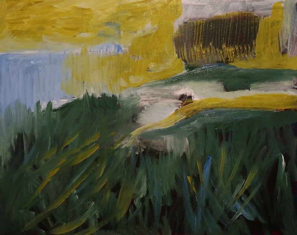 Colline verdi, cielo giallo da Joackim Schou Dahle