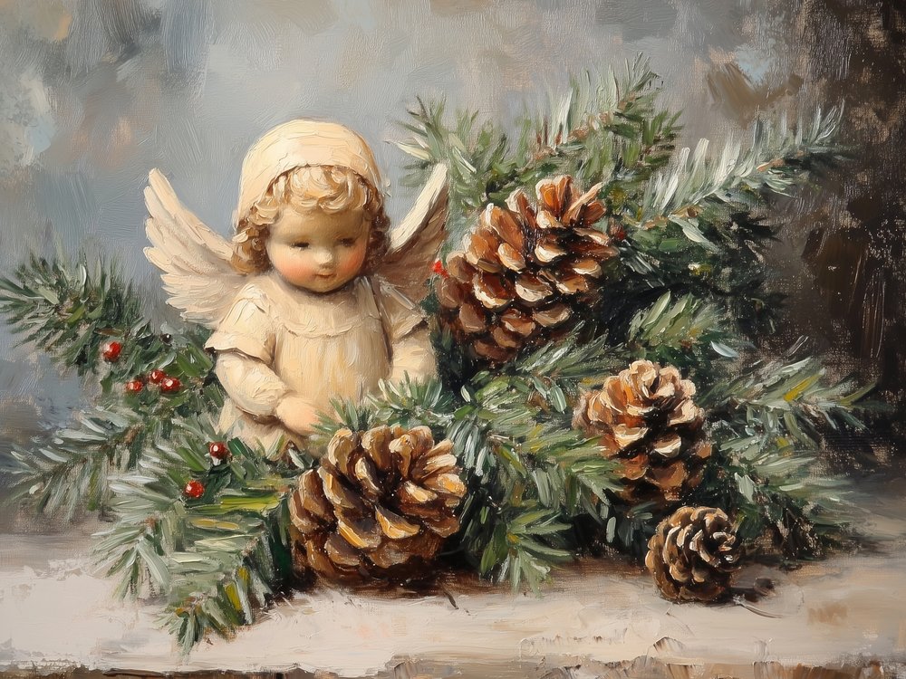 Pigne degli angeli di Natale da Jolly and Dash