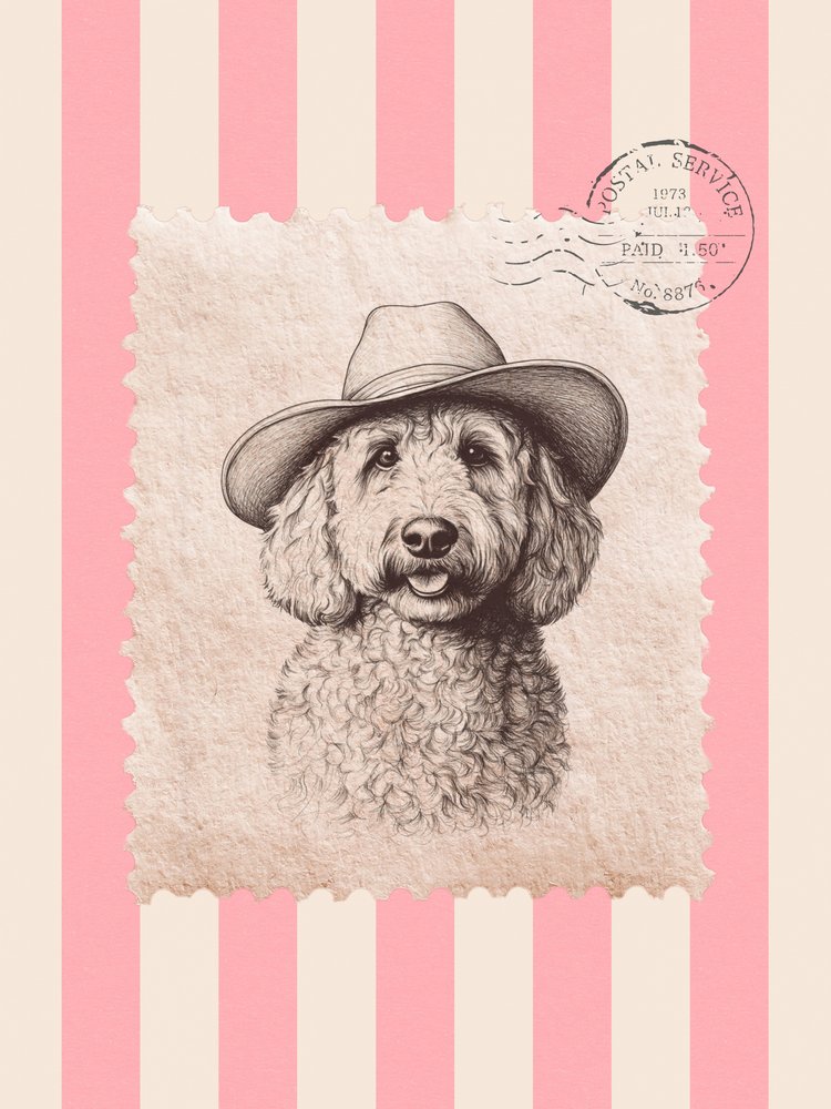 Timbro Doodle Dog da Jolly and Dash