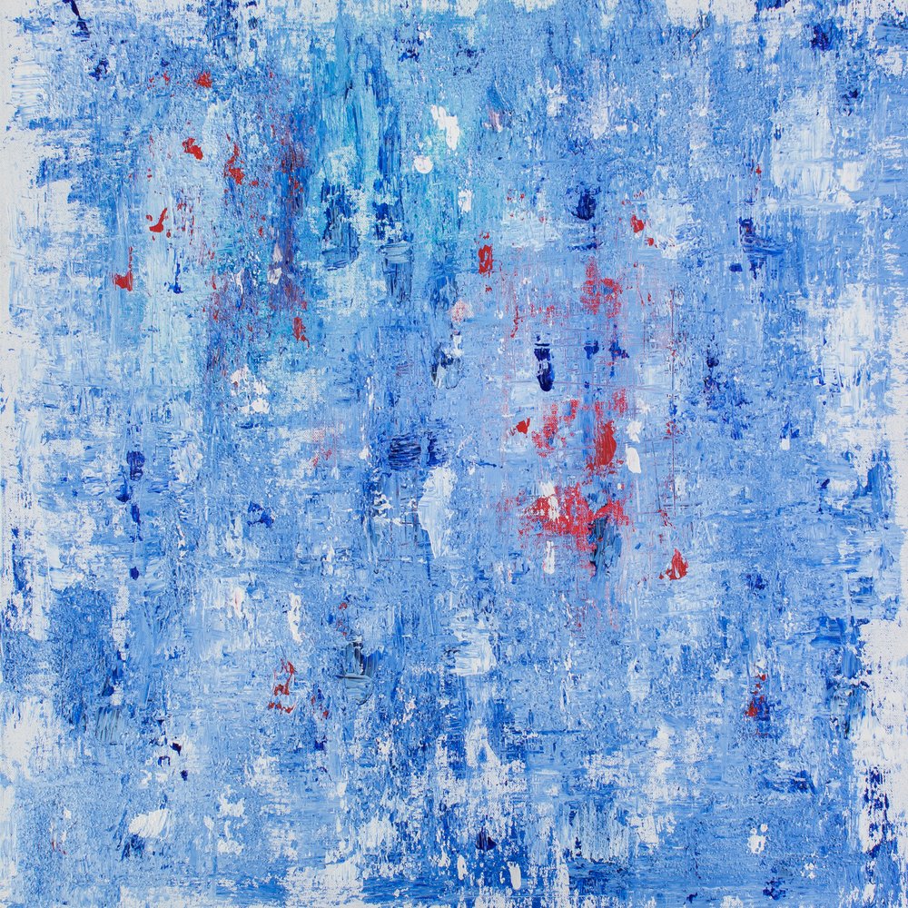 Astratto blu vivace da Jonas Weikel