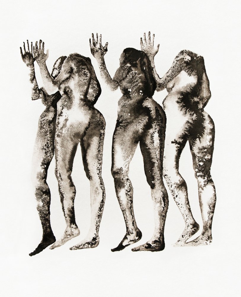 Donne in stile abstract da Joshua Hoskins