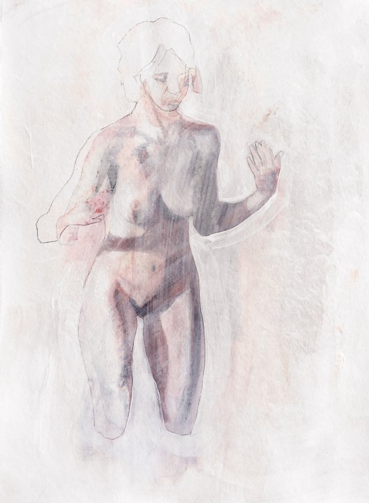 Figura nuda eterea da Joshua Hoskins