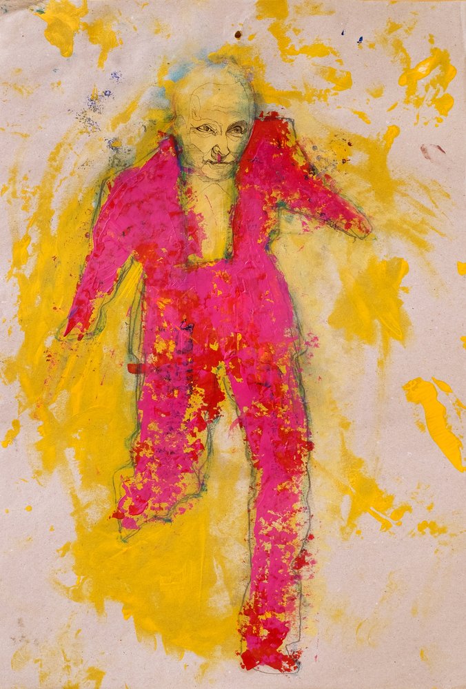 Figura rosa vivace da Joshua Hoskins