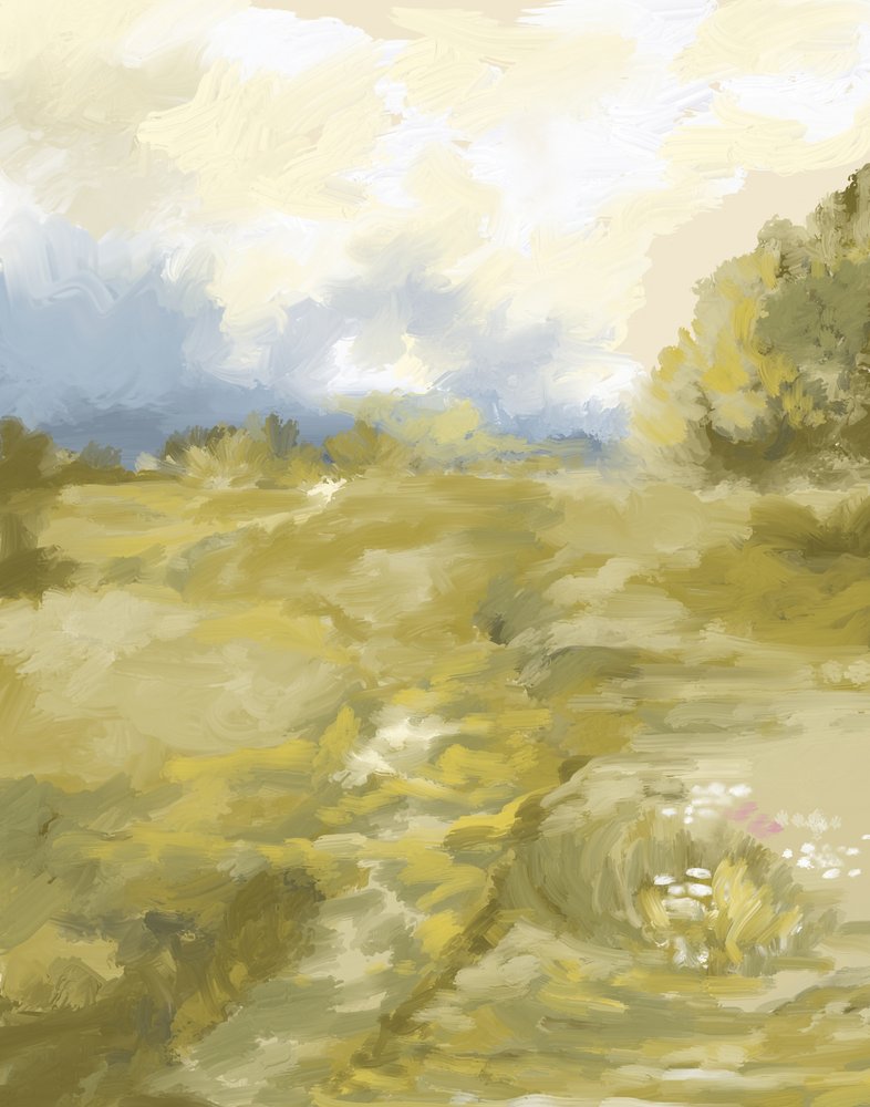 Sentiero di Golden Meadow da Josie George