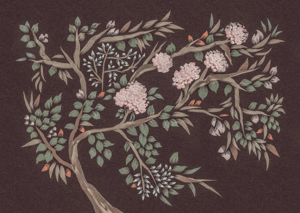 Albero dai fiori rosa da Josie George