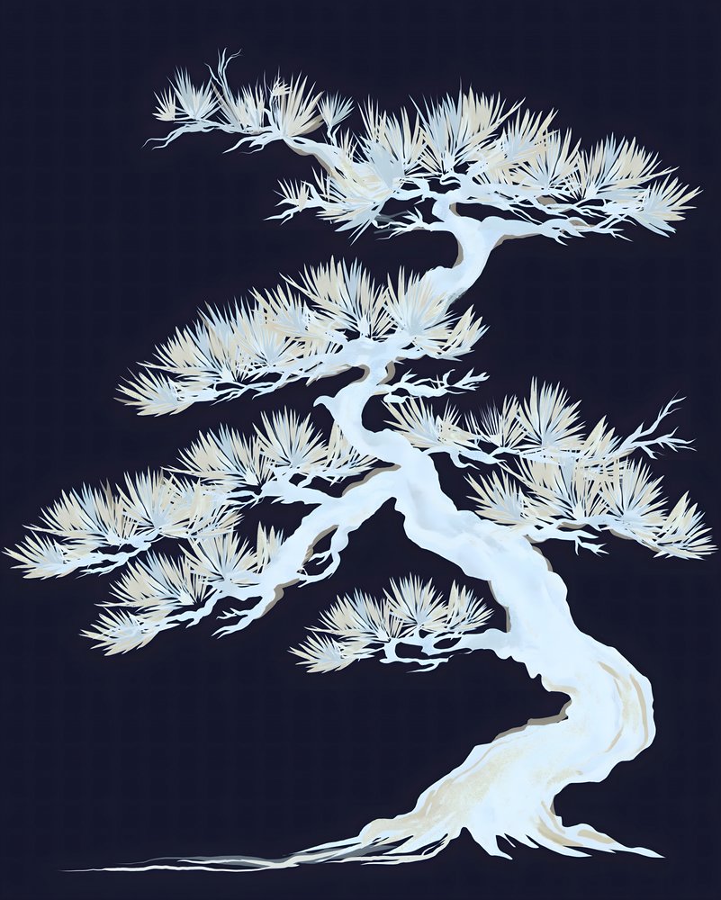 Bonsai bianco da Josie George