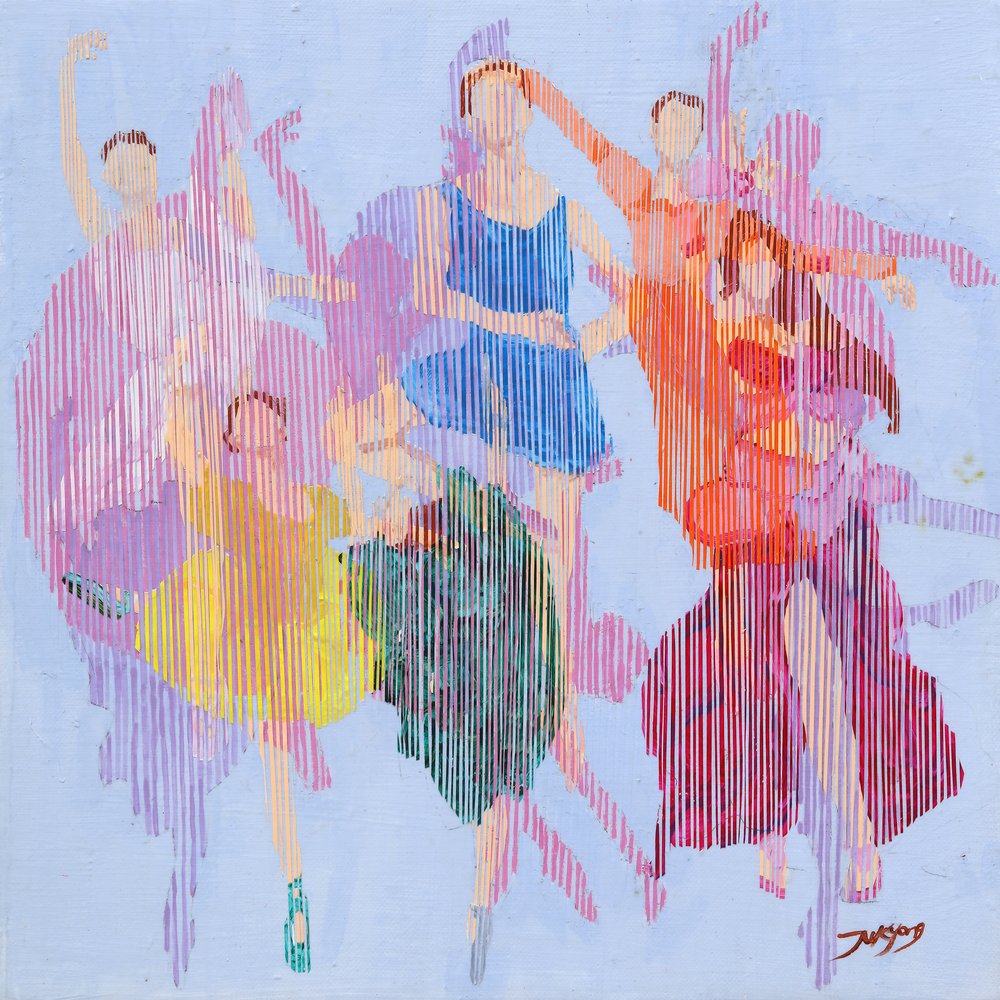 Ballerini di balletto colorati da Jukyong Park