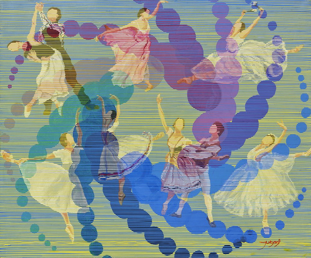 Graziosi ballerini di balletto da Jukyong Park