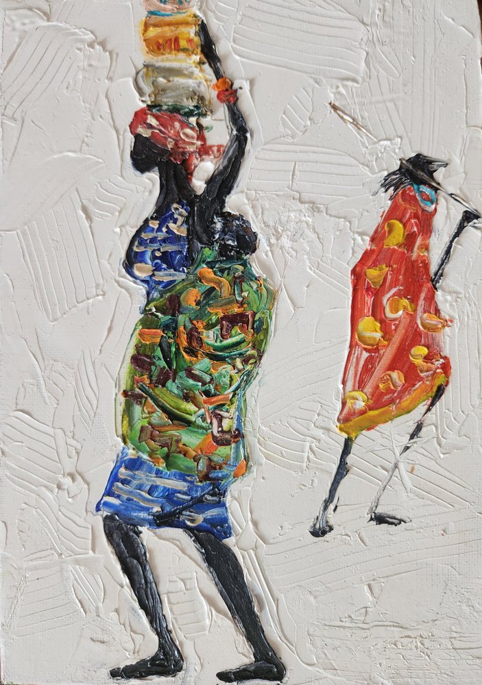 Vive figure africane da Jukyong Park