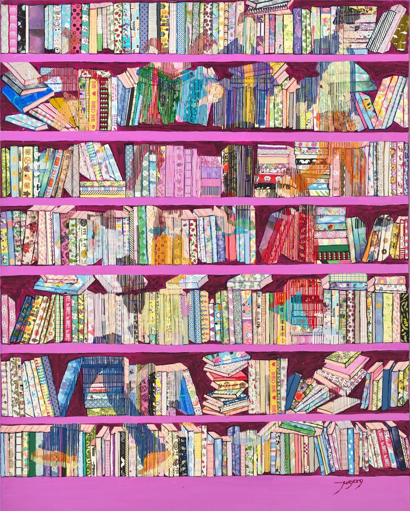 Librerie rosa vivace da Jukyong Park