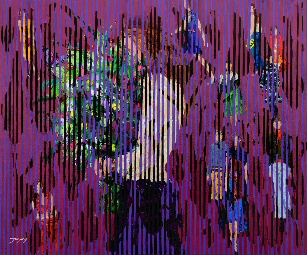 La fioritura di Violet City da Jukyong Park